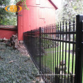 3 rail wrought iron panel metal fences panels